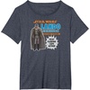 image:imageStar Wars  Lando Action Figure TShirtHeather Blue