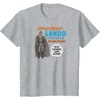 image:imageStar Wars  Lando Action Figure TShirtHeather Grey