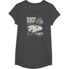 image:imageStar Wars  Millennium Falcon Schematic TShirtDark Heather Grey