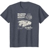 image:imageStar Wars  Millennium Falcon Schematic TShirtHeather Blue