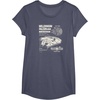 image:imageStar Wars  Millennium Falcon Schematic TShirtHeather Blue