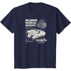 image:imageStar Wars  Millennium Falcon Schematic TShirtNavy Blue