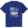 image:imageStar Wars  Millennium Falcon Schematic TShirtRoyal Blue