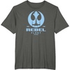 image:imageStar Wars  Rebel Fleet Flight Patch TShirtAsphalt Grey