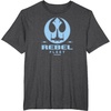 image:imageStar Wars  Rebel Fleet Flight Patch TShirtDark Heather Grey