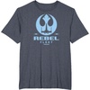 image:imageStar Wars  Rebel Fleet Flight Patch TShirtHeather Blue