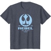 image:imageStar Wars  Rebel Fleet Flight Patch TShirtHeather Blue