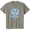 image:imageStar Wars  Rebel Fleet Flight Patch TShirtSlate Grey