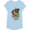 image:imageStar Wars A New Hope Chewbacca And Princess Leia Christmas TShirtBaby Blue