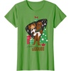 image:imageStar Wars A New Hope Chewbacca And Princess Leia Christmas TShirtGrass Green