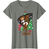 image:imageStar Wars A New Hope Chewbacca And Princess Leia Christmas TShirtOlive Heather