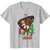 image:imageStar Wars A New Hope Chewbacca And Princess Leia Christmas TShirtSilver Grey