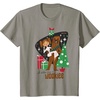 image:imageStar Wars A New Hope Chewbacca And Princess Leia Christmas TShirtSlate Grey
