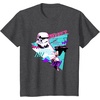 image:imageStar Wars Classic 1980s Retro Pop Stormtrooper TShirtDark Heather Grey