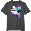image:imageStar Wars Classic 1980s Retro Pop Stormtrooper TShirtDark Heather Grey