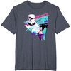 image:imageStar Wars Classic 1980s Retro Pop Stormtrooper TShirtHeather Blue