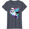 image:imageStar Wars Classic 1980s Retro Pop Stormtrooper TShirtHeather Blue