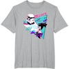 image:imageStar Wars Classic 1980s Retro Pop Stormtrooper TShirtHeather Grey