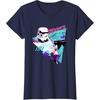 image:imageStar Wars Classic 1980s Retro Pop Stormtrooper TShirtNavy Blue