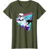 image:imageStar Wars Classic 1980s Retro Pop Stormtrooper TShirtOlive Green
