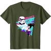 image:imageStar Wars Classic 1980s Retro Pop Stormtrooper TShirtOlive Green
