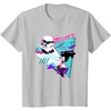 image:imageStar Wars Classic 1980s Retro Pop Stormtrooper TShirtSilver Grey