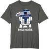 image:imageStar Wars Classic R2D2 Beep Droid Chibi TShirtAsphalt Grey