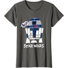 image:imageStar Wars Classic R2D2 Beep Droid Chibi TShirtAsphalt Grey