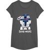 image:imageStar Wars Classic R2D2 Beep Droid Chibi TShirtAsphalt Grey