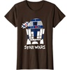 image:imageStar Wars Classic R2D2 Beep Droid Chibi TShirtBrown