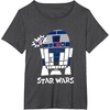 image:imageStar Wars Classic R2D2 Beep Droid Chibi TShirtDark Heather Grey