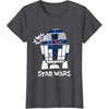 image:imageStar Wars Classic R2D2 Beep Droid Chibi TShirtDark Heather Grey