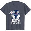 image:imageStar Wars Classic R2D2 Beep Droid Chibi TShirtHeather Blue