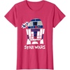 image:imageStar Wars Classic R2D2 Beep Droid Chibi TShirtRed Heather