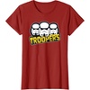 image:imageStar Wars Dark Side Imperial Stormtrooper Helmets Troopers TShirtCranberry Red