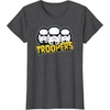 image:imageStar Wars Dark Side Imperial Stormtrooper Helmets Troopers TShirtDark Heather Grey