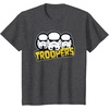 image:imageStar Wars Dark Side Imperial Stormtrooper Helmets Troopers TShirtDark Heather Grey