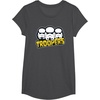 image:imageStar Wars Dark Side Imperial Stormtrooper Helmets Troopers TShirtDark Heather Grey