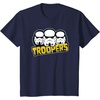 image:imageStar Wars Dark Side Imperial Stormtrooper Helmets Troopers TShirtNavy Blue