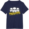 image:imageStar Wars Dark Side Imperial Stormtrooper Helmets Troopers TShirtNavy Blue