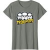 image:imageStar Wars Dark Side Imperial Stormtrooper Helmets Troopers TShirtOlive Heather