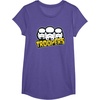 image:imageStar Wars Dark Side Imperial Stormtrooper Helmets Troopers TShirtPurple Heather