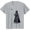 image:imageStar Wars Darth Vader Playing With Toy TIE Fighter TShirtHeather Grey