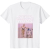 image:imageStar Wars Distressed Neon Pink C3PO amp R2D2 Panel TShirtWhite