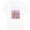 image:imageStar Wars Distressed Neon Pink C3PO amp R2D2 Panel TShirtWhite