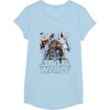 image:imageStar Wars Empires Dark Trooper Sketchy Profile TShirtBaby Blue