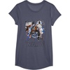 image:imageStar Wars Empires Dark Trooper Sketchy Profile TShirtHeather Blue