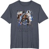 image:imageStar Wars Empires Dark Trooper Sketchy Profile TShirtHeather Blue