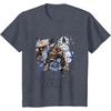image:imageStar Wars Empires Dark Trooper Sketchy Profile TShirtHeather Blue
