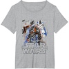 image:imageStar Wars Empires Dark Trooper Sketchy Profile TShirtHeather Grey